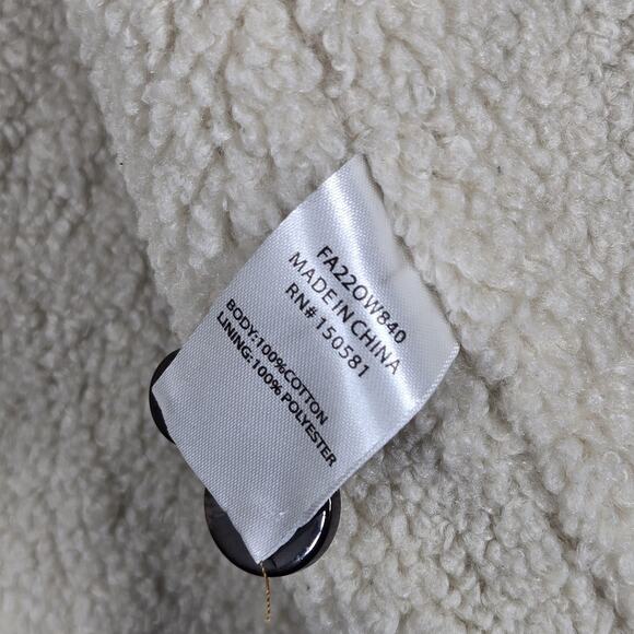 Flag & Anthem Sherpa Lined Flannel Jacket Men’s XL Brown Plaid Shacket - Picture 11 of 12